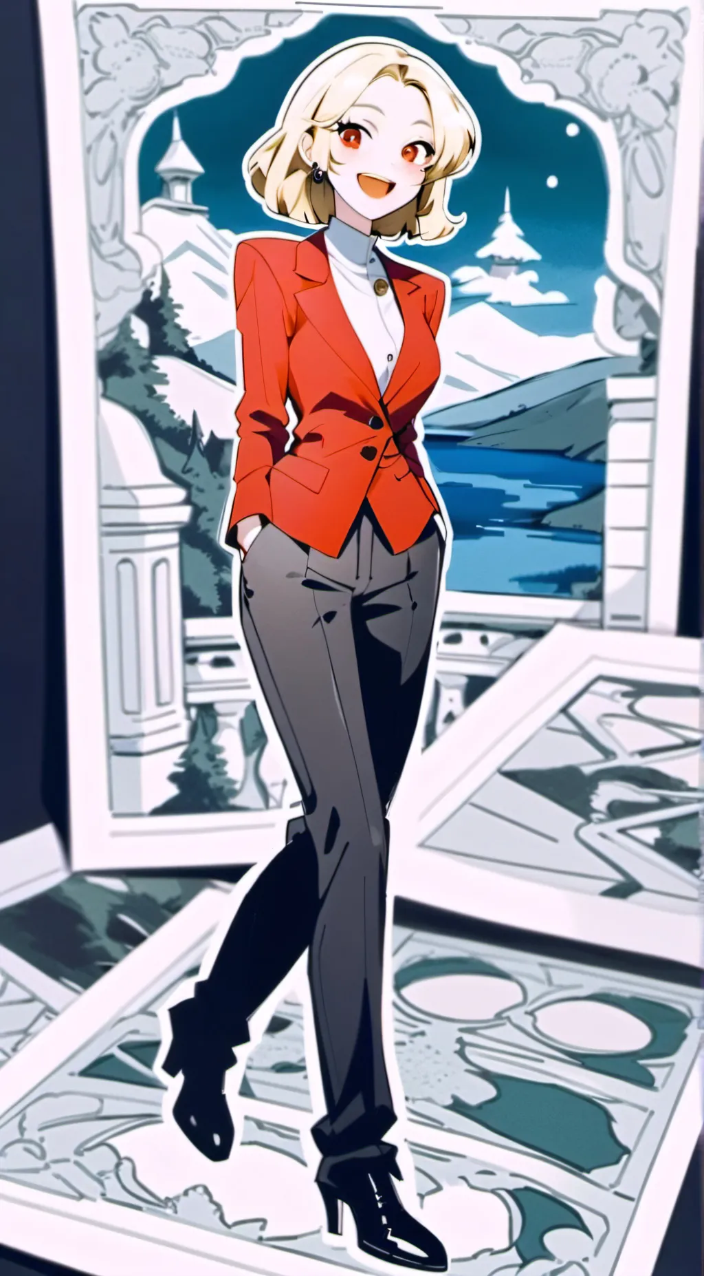 ai character: Chaggie  background