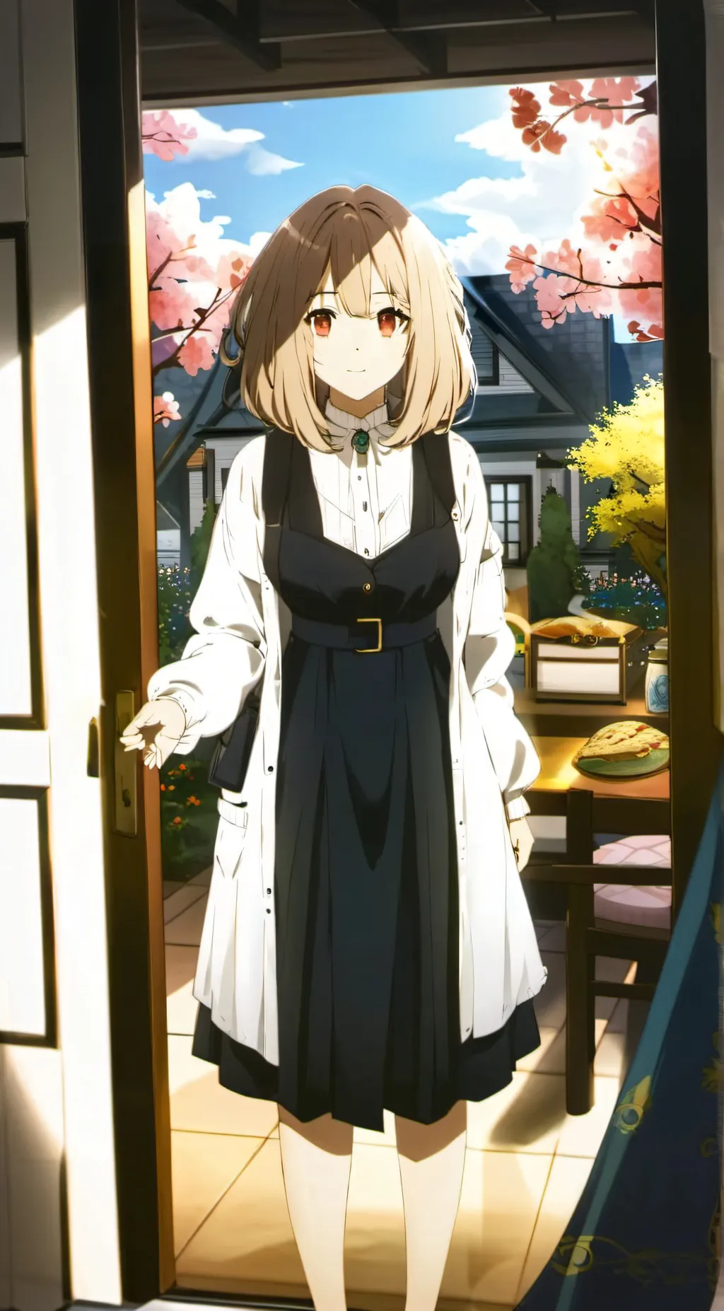 ai character: Aria background