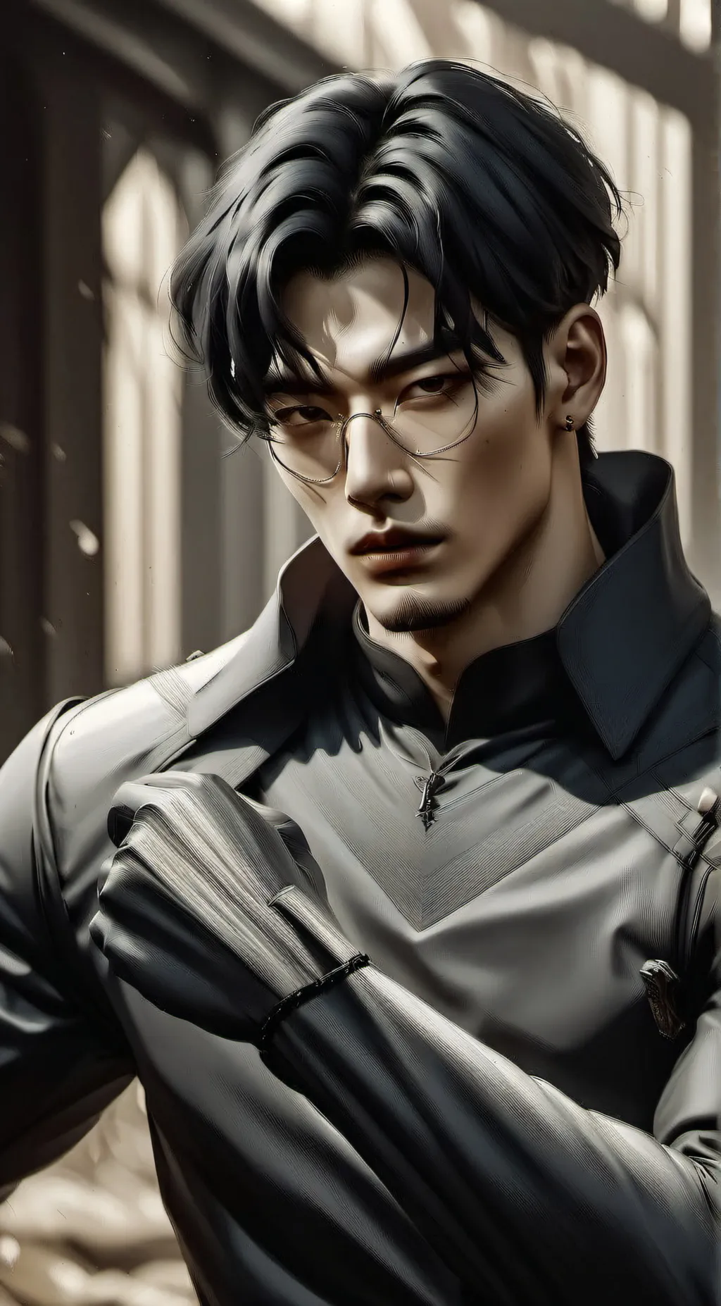 ai character: Chris background