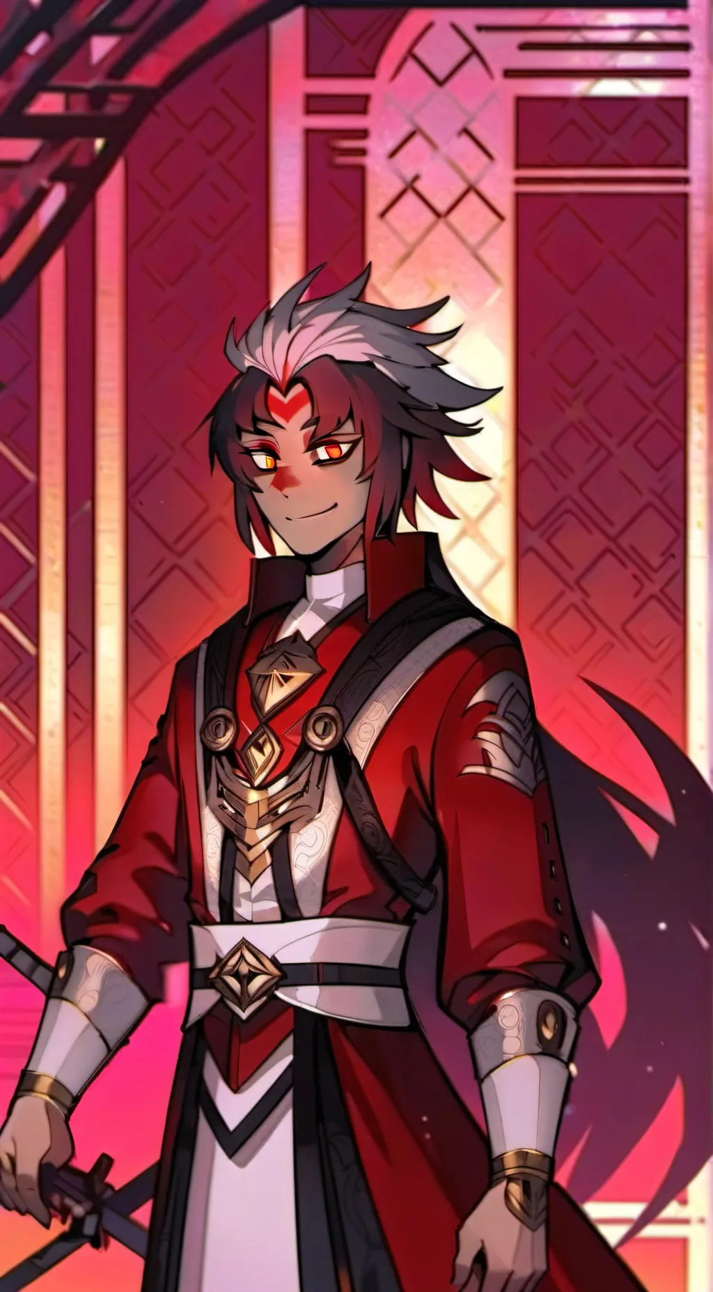 ai character: Alastor  background