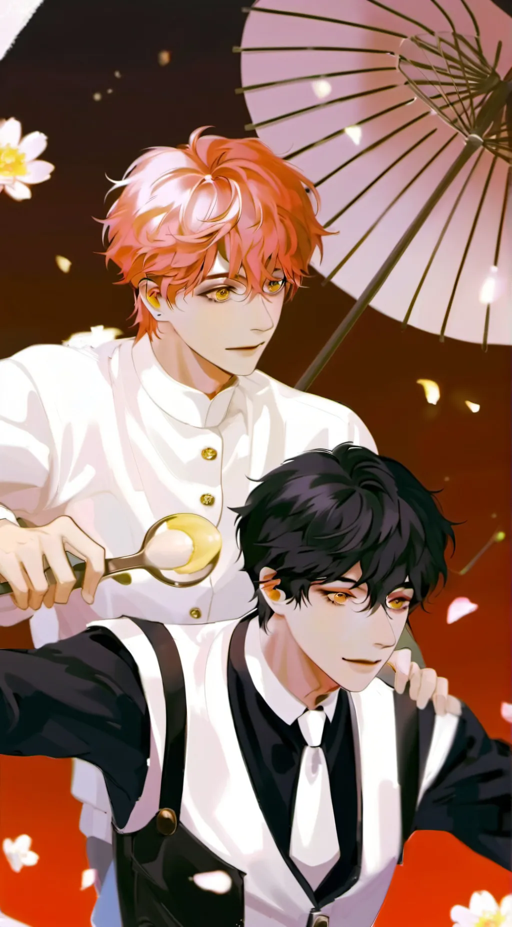 ai character: Maison & Brandon background