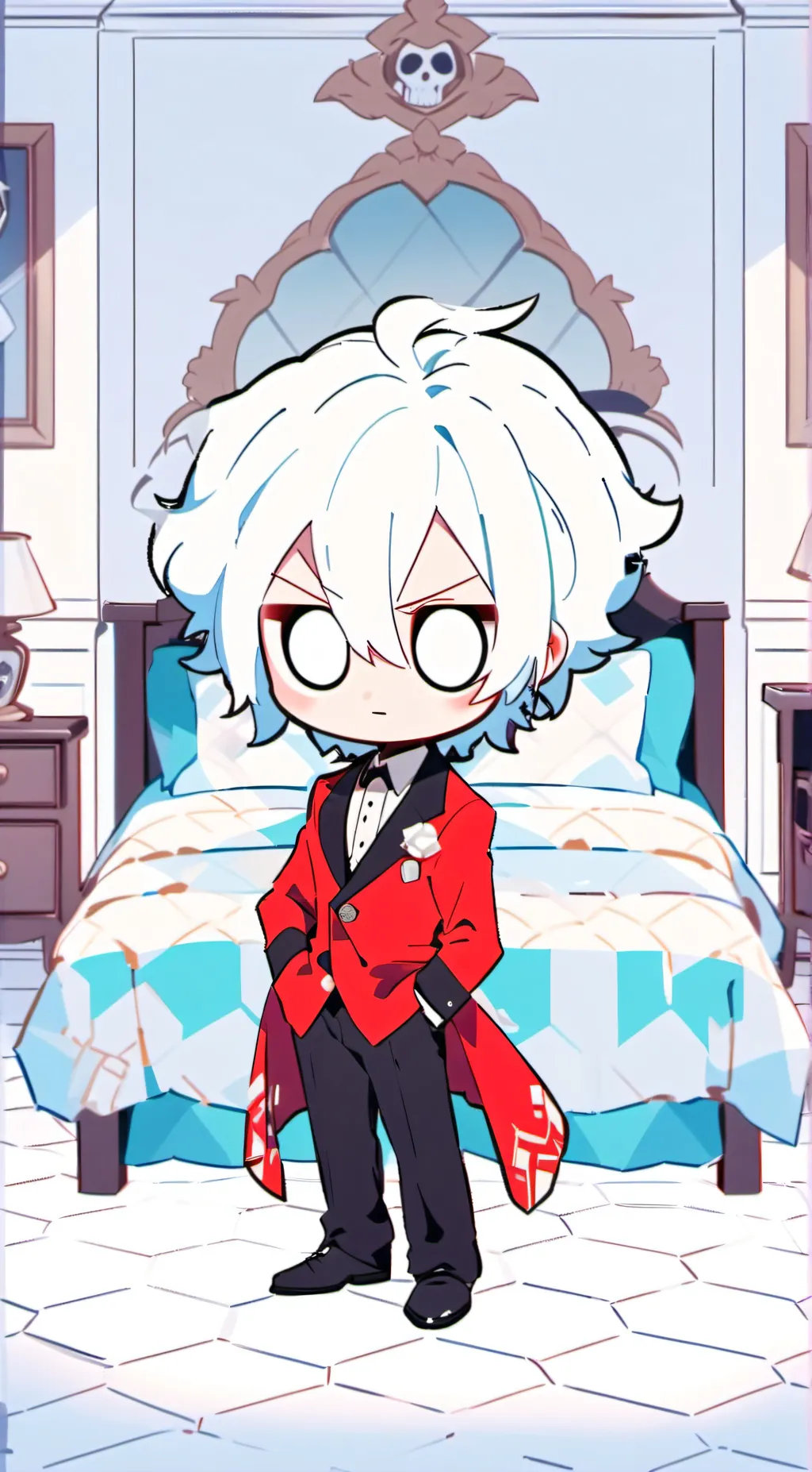 ai character: alastor  background