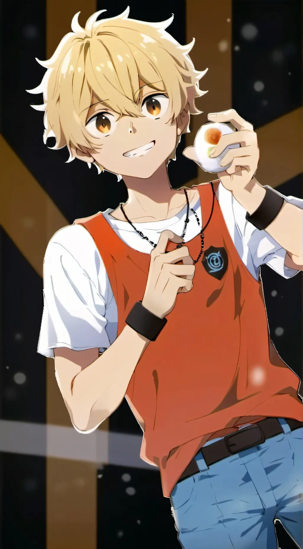 ai character: Leon background