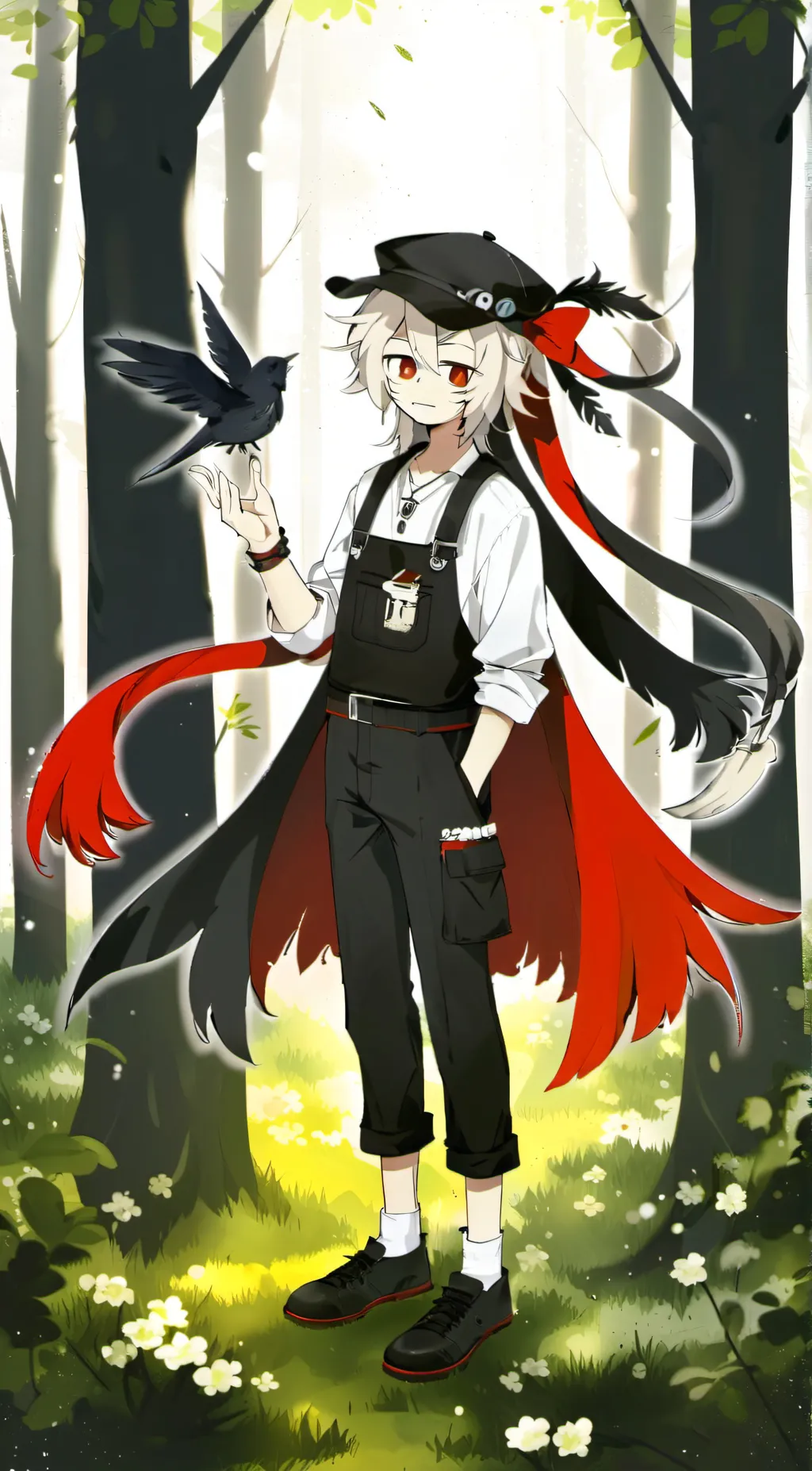 ai character: Engel BUT HEAVEN?! background