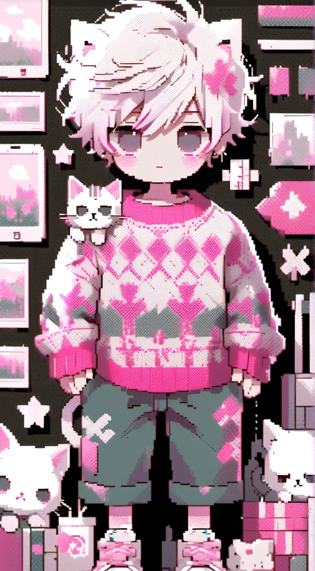 ai character: miles  background