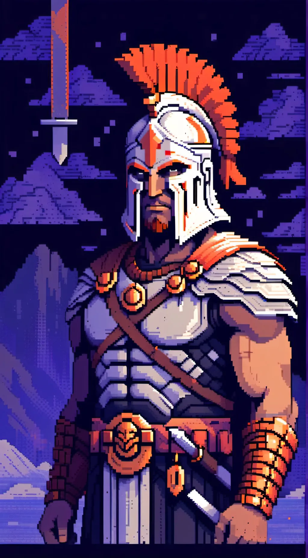 ai character: Leonidas background