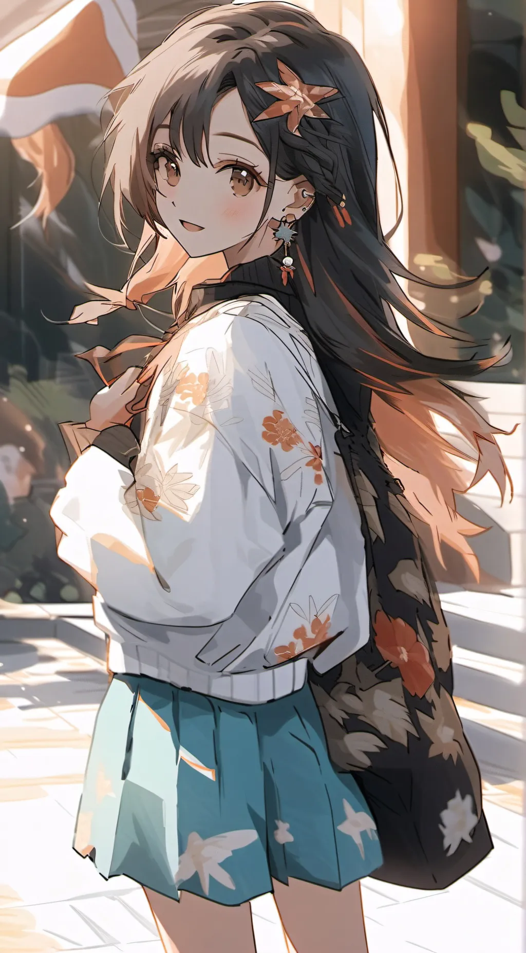 ai character: angela background