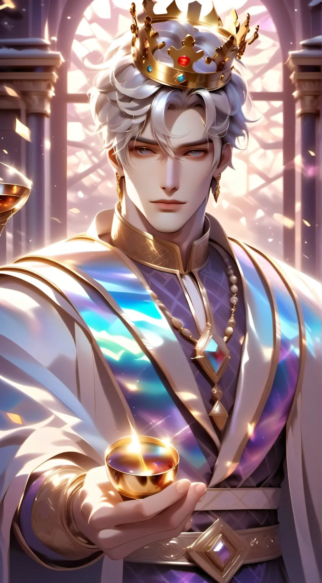 ai character: Hakuru background