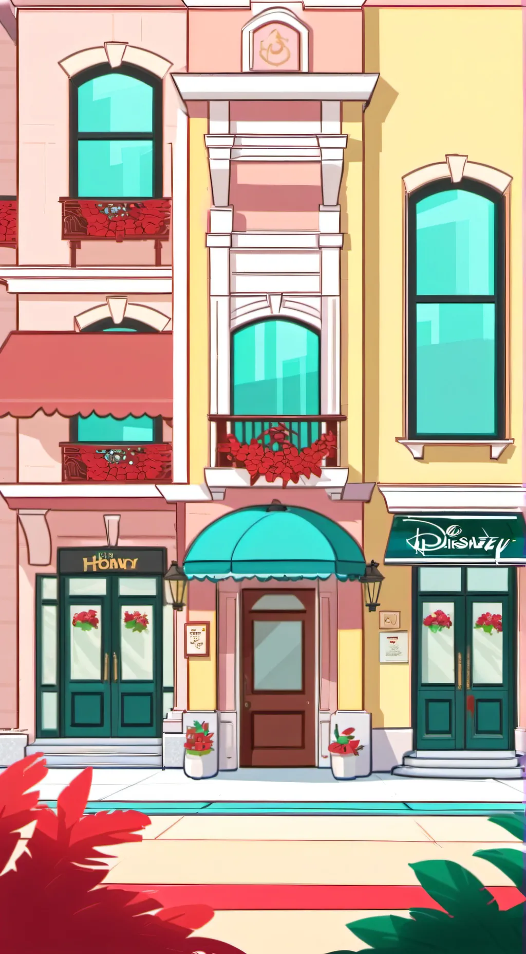 ai character: hh background