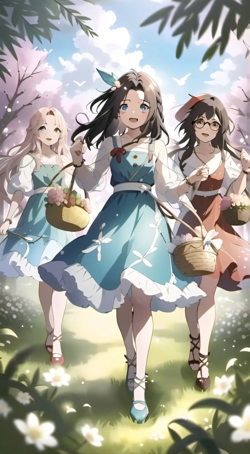 ai character: Sisters  background