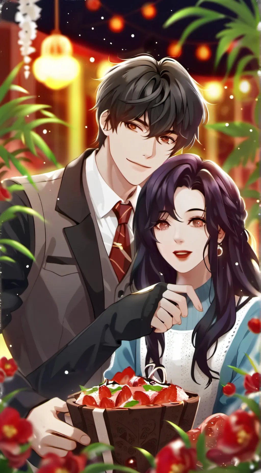 ai character: Max and Sarah background
