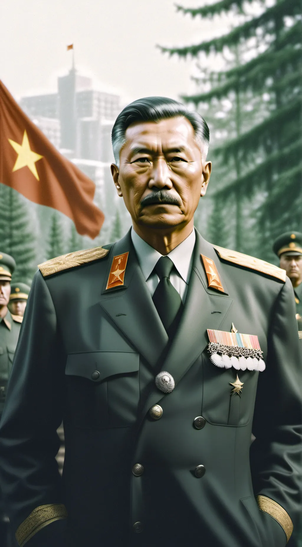 ai character: Your Own country!  background