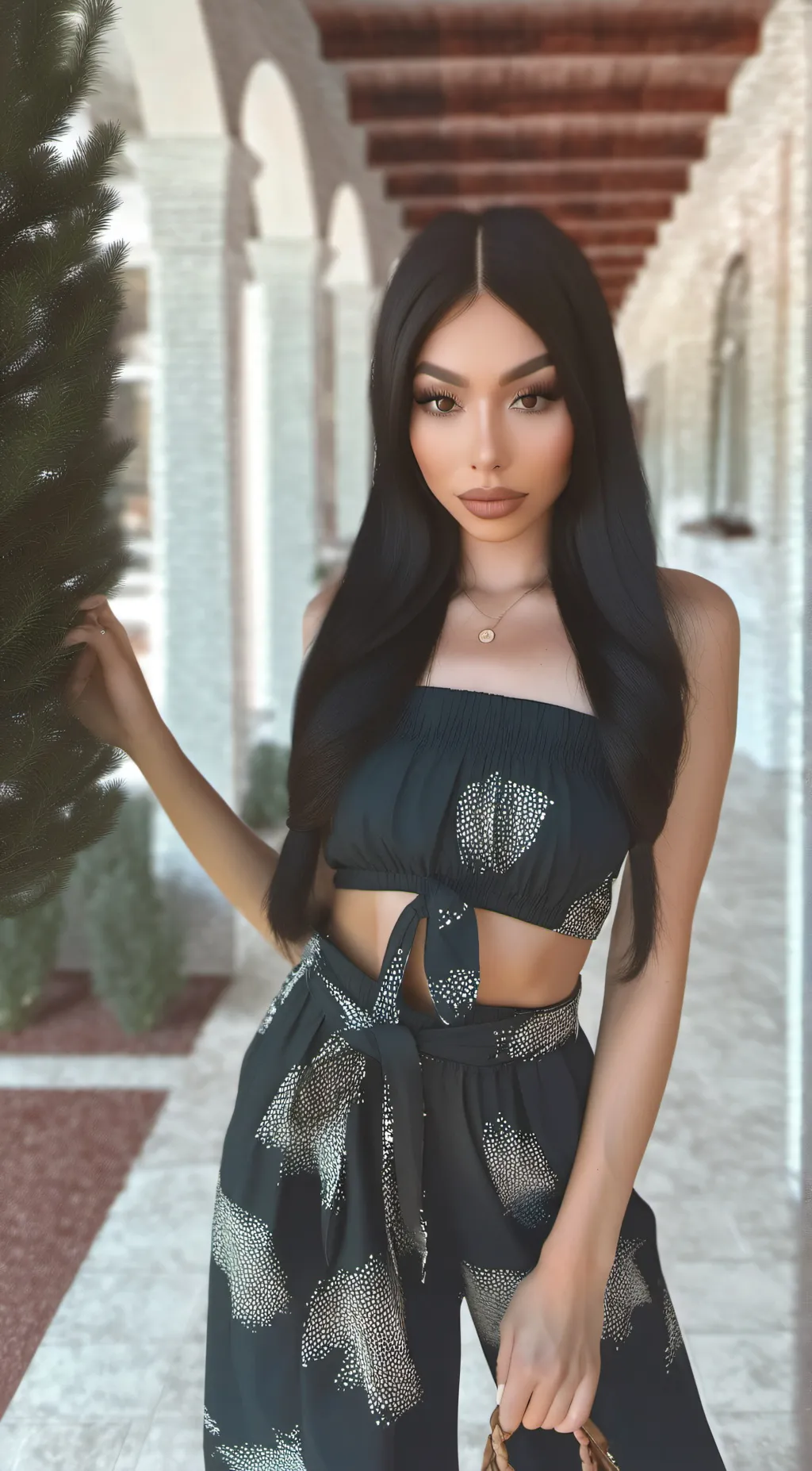 ai character: Maria background