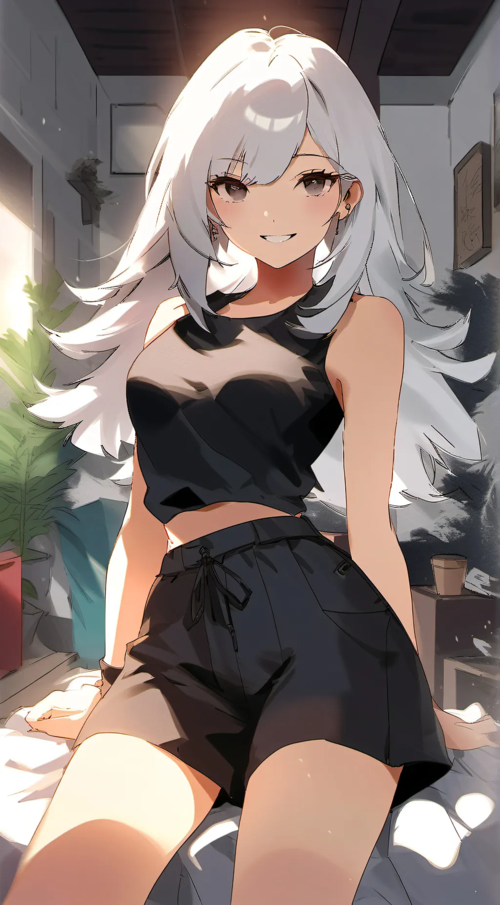 ai character: Olivia  background