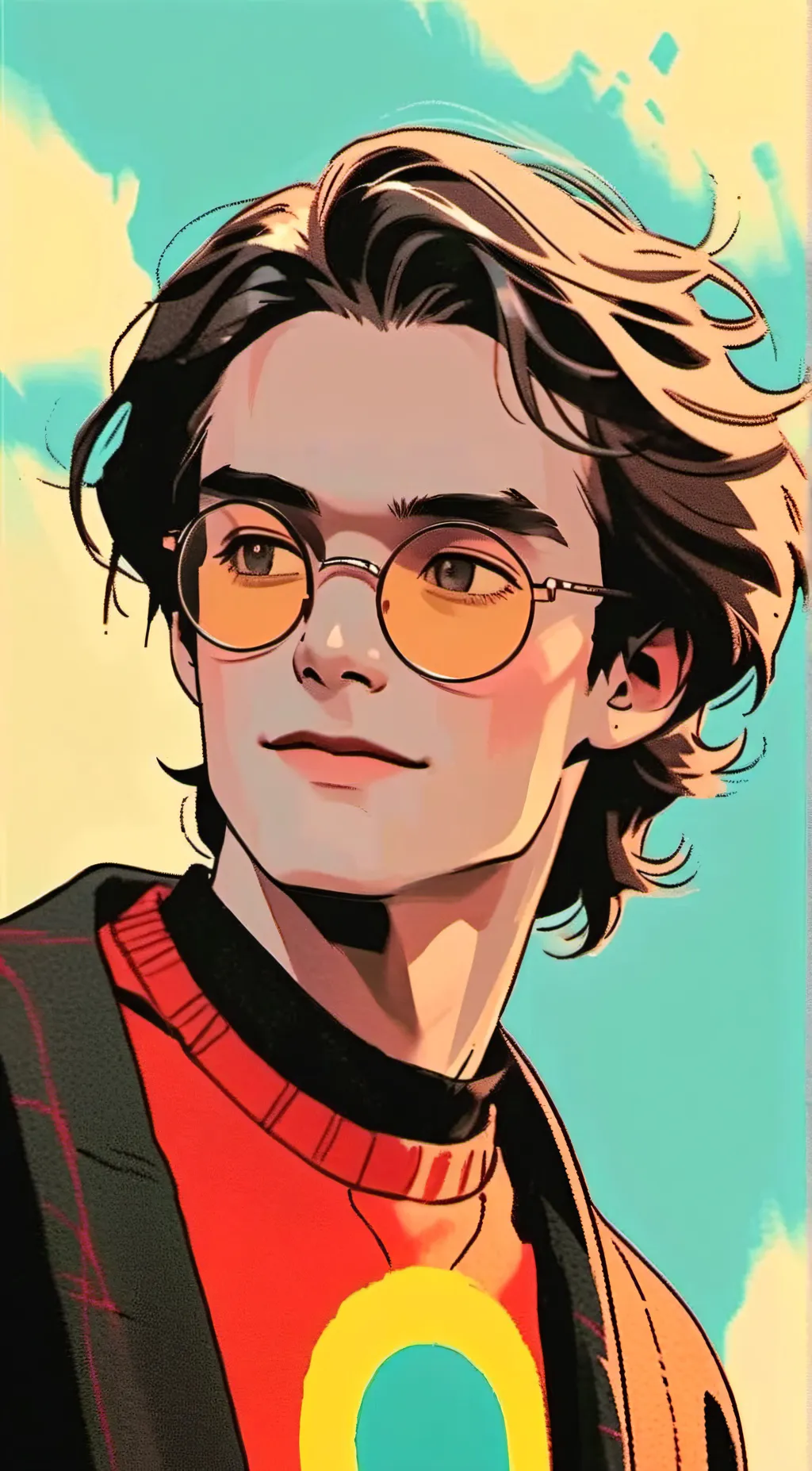 ai character: Hogwarts background