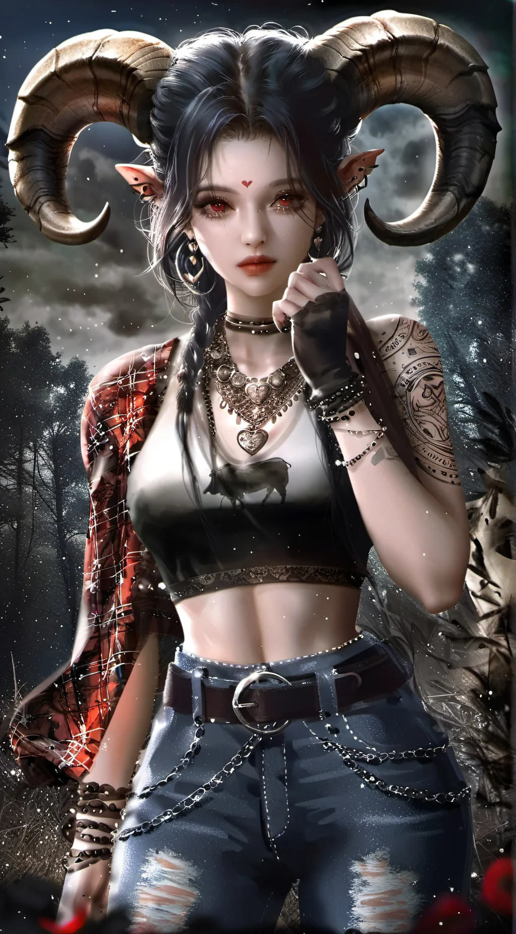 ai character: Aries background