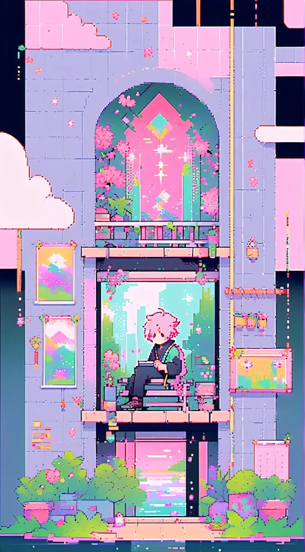 ai character: Max background