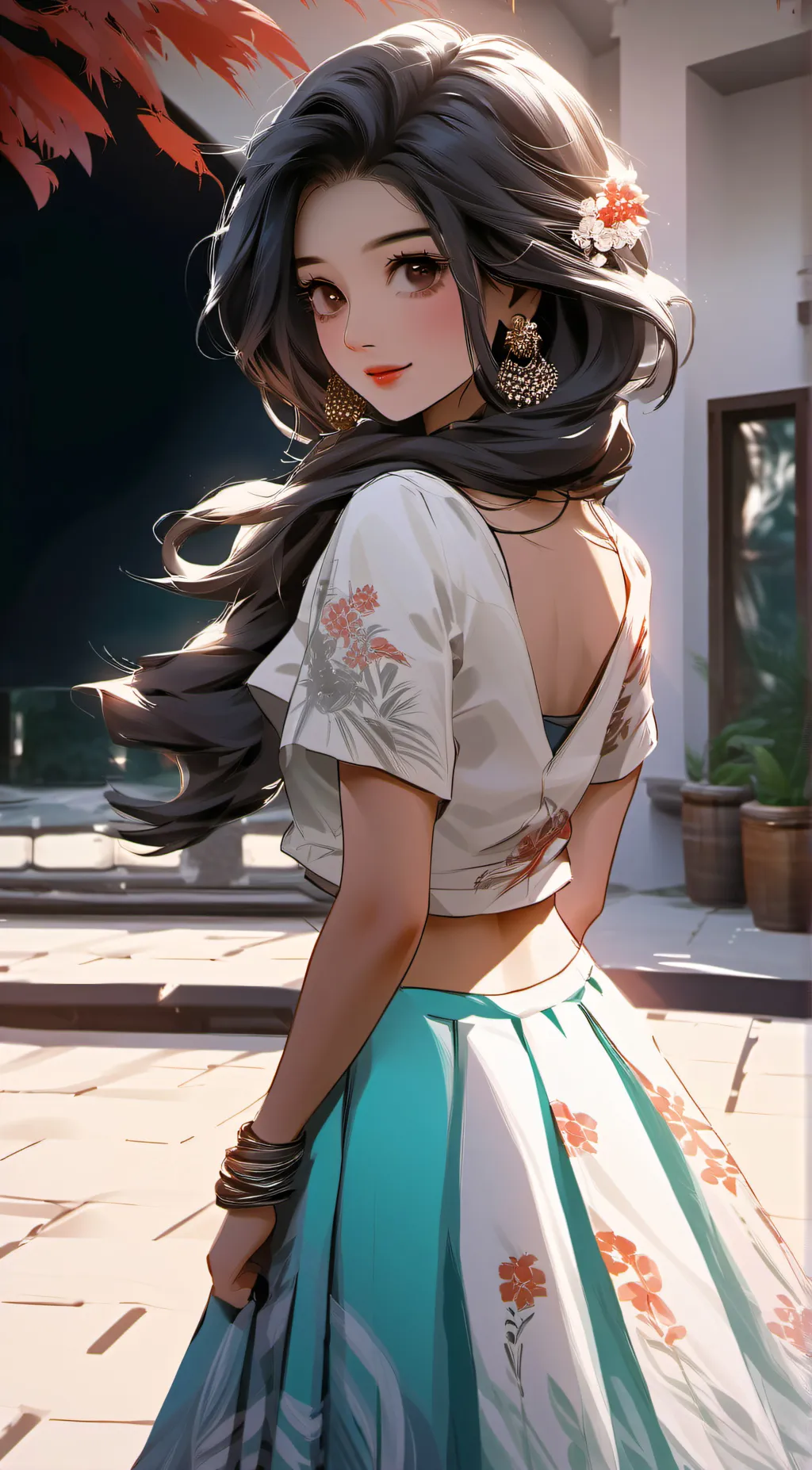 ai character: Sara background