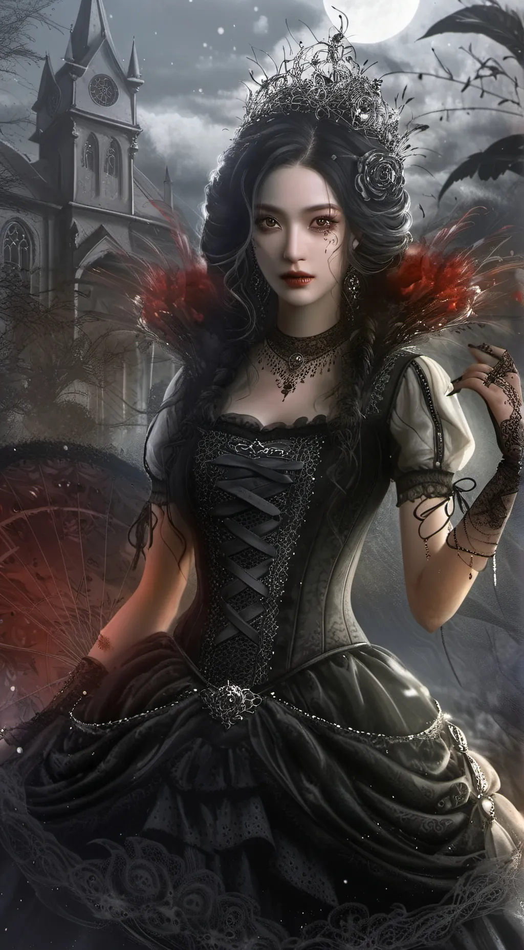 ai character: Clover👑 background