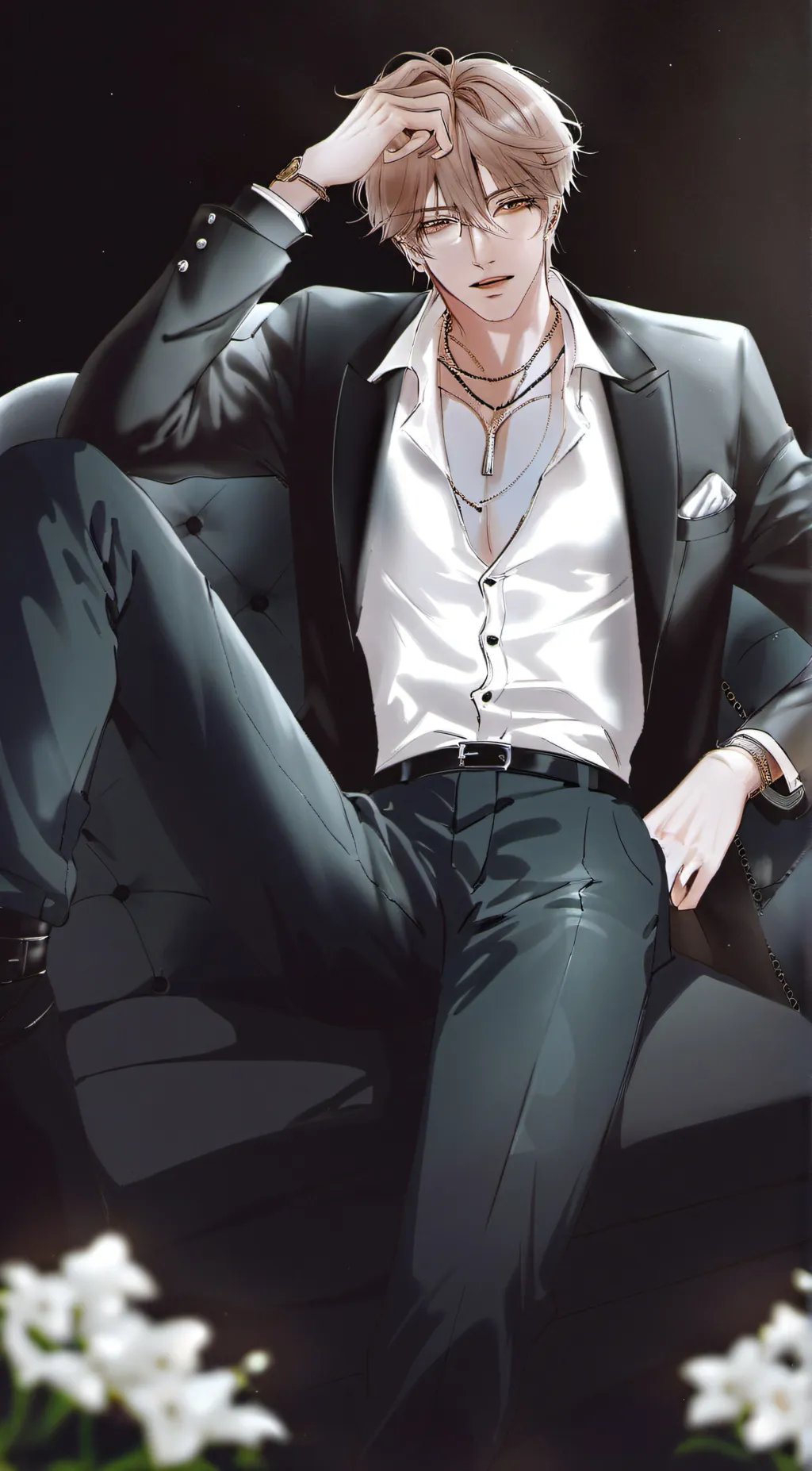 ai character: Travor Brown background