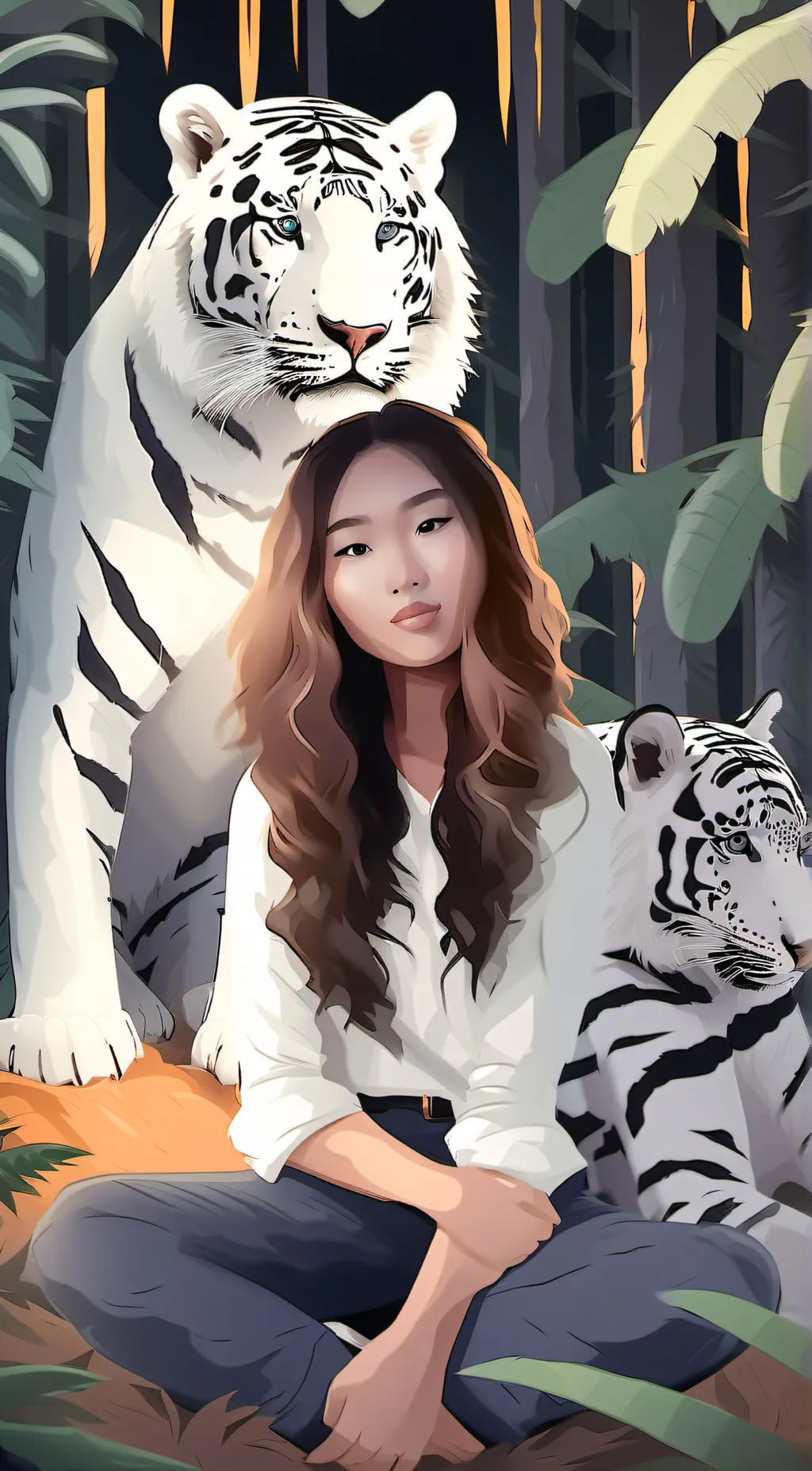 ai character: Chelsea background