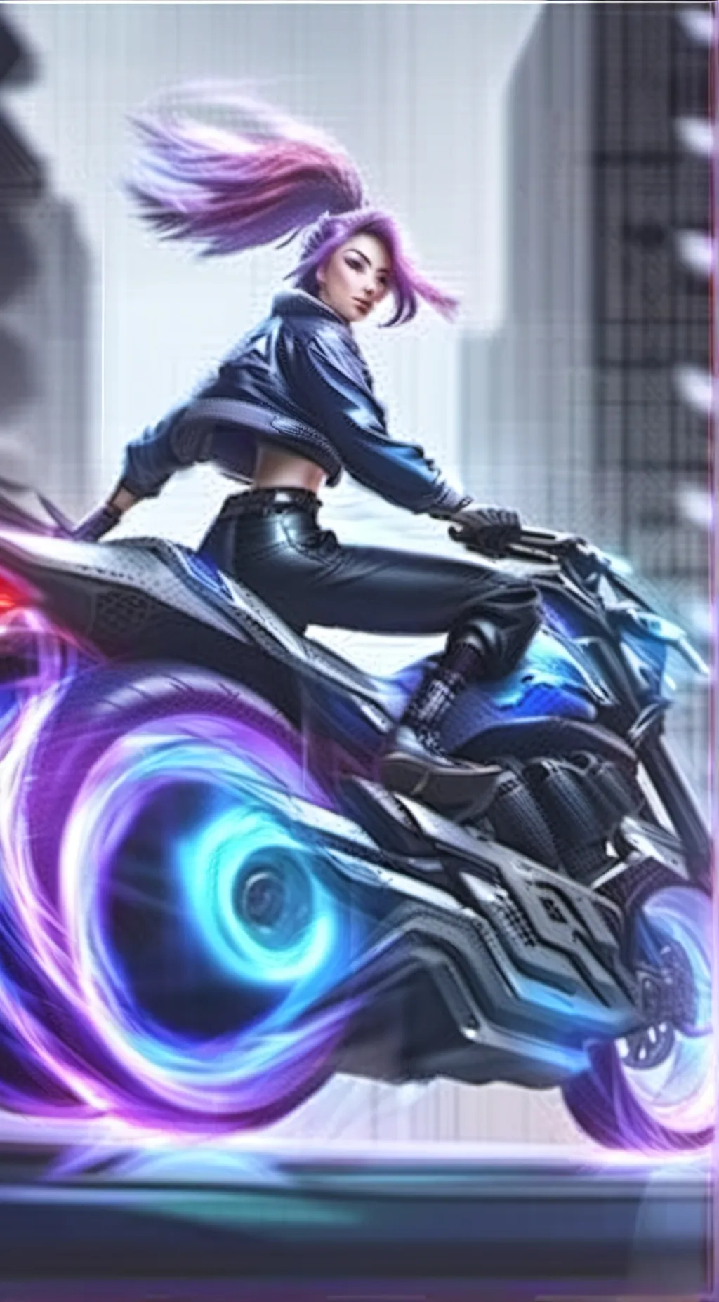 ai character: Akali (K/DA) background