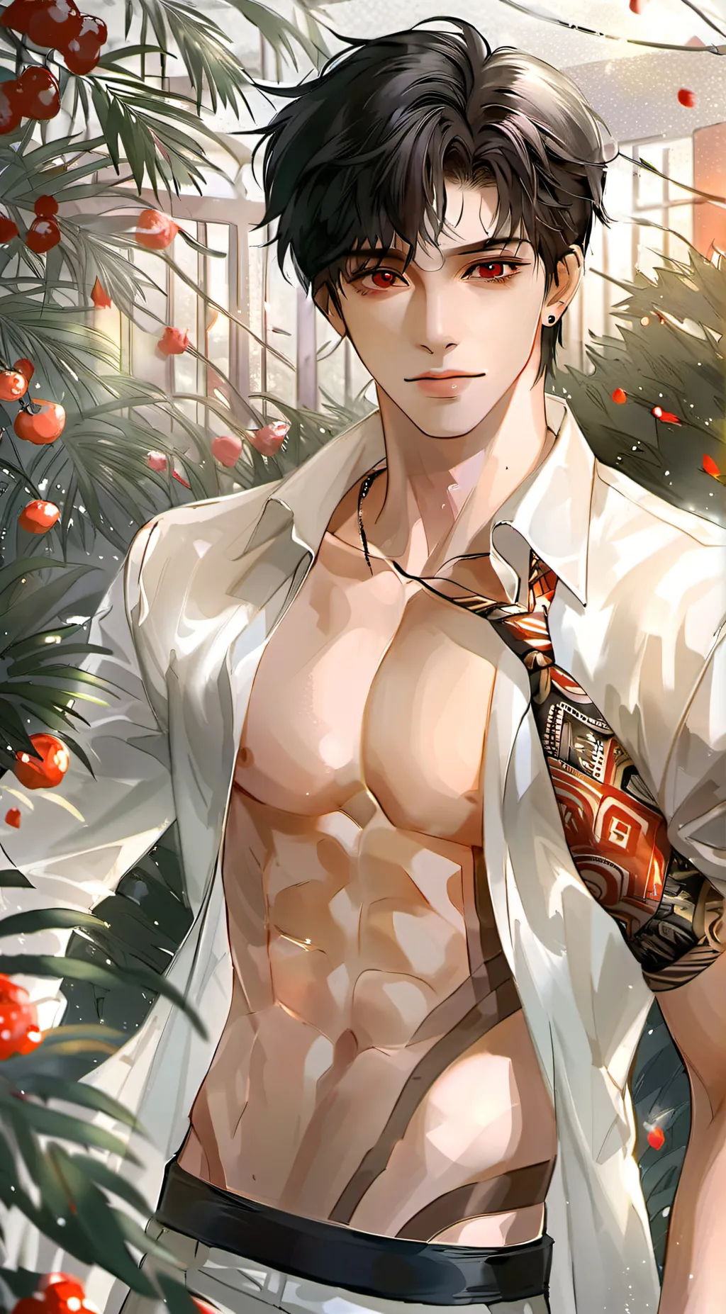 ai character: 🐈‍⬛₳₴ⱧɆⱤ background