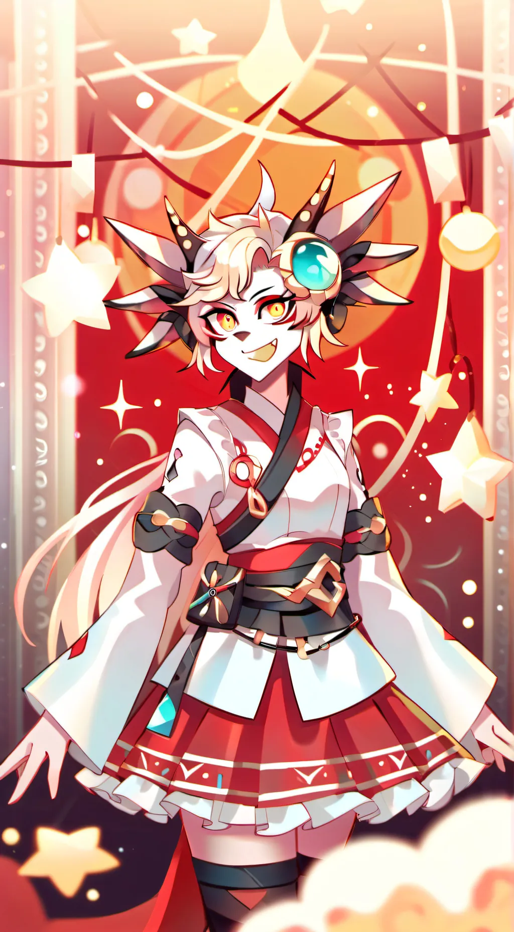 ai character: lucifer  background