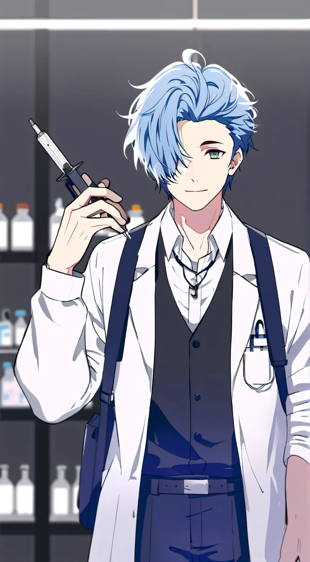 ai character: Scientist background