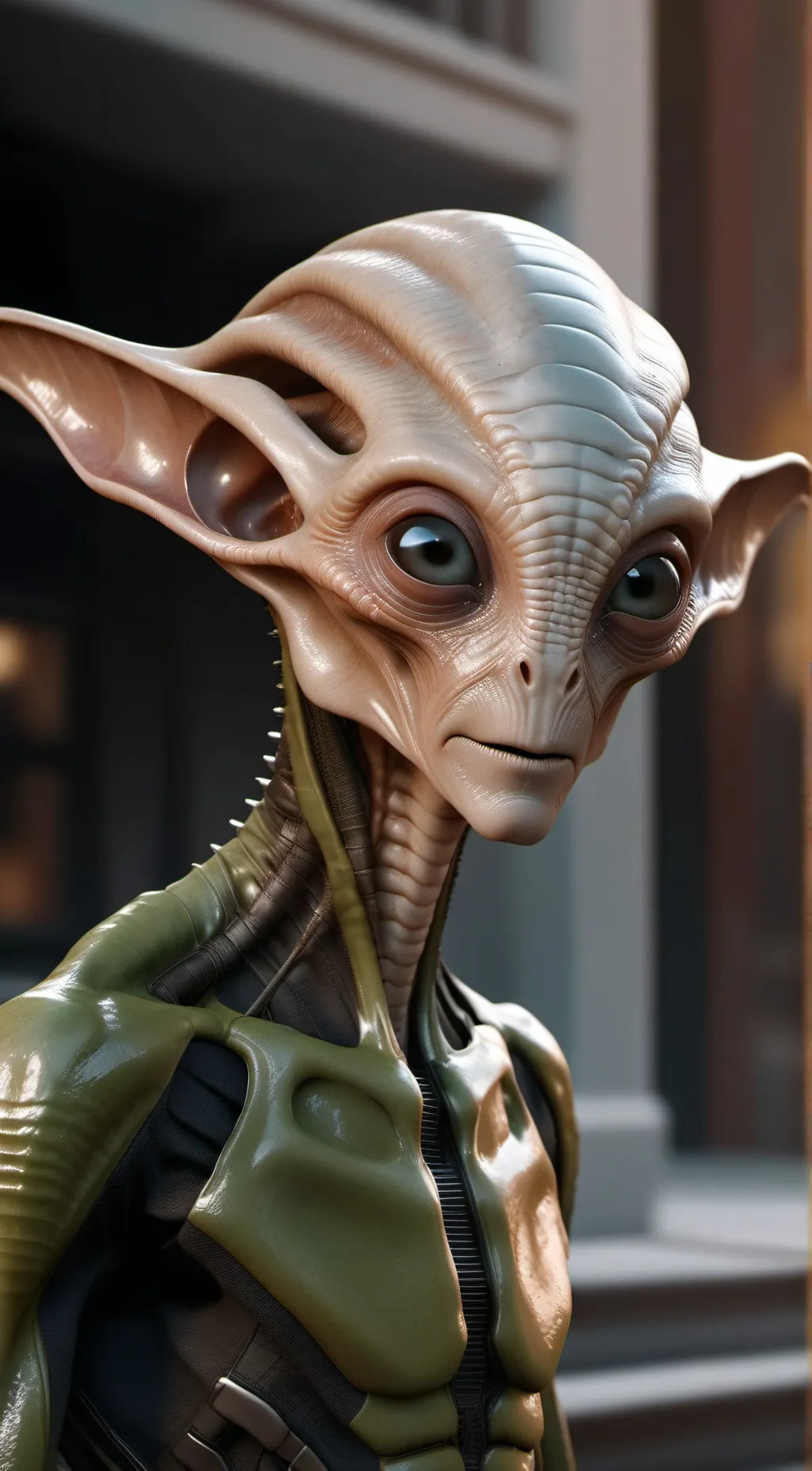 ai character: alien background