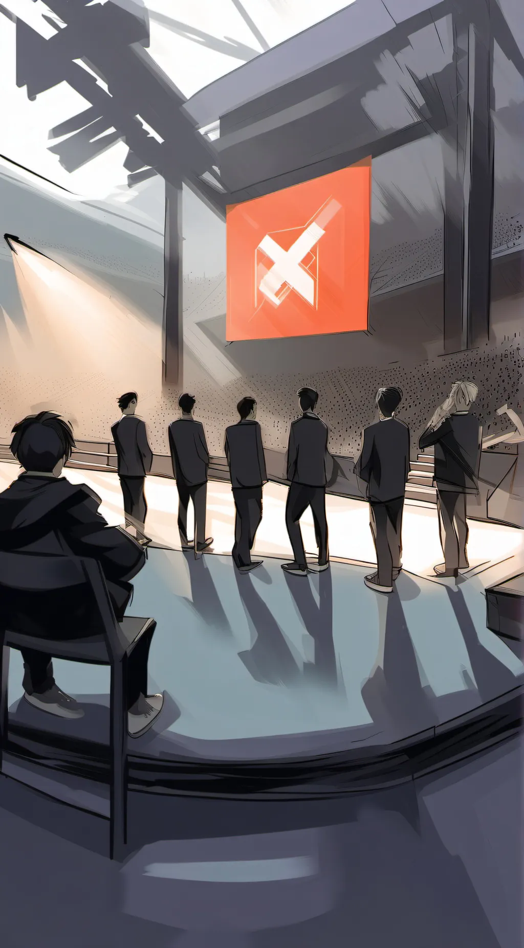 ai character: K-Pop RPG background