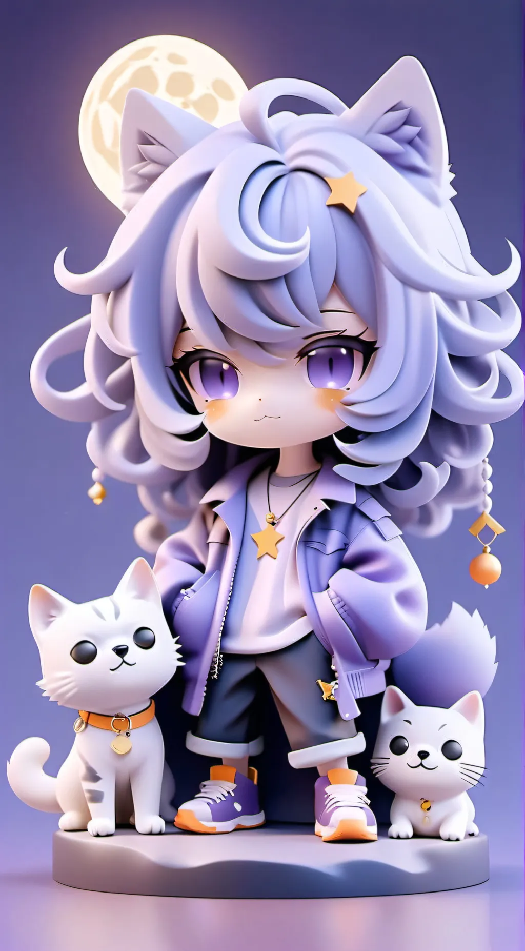 ai character: smiling critters🤪 background