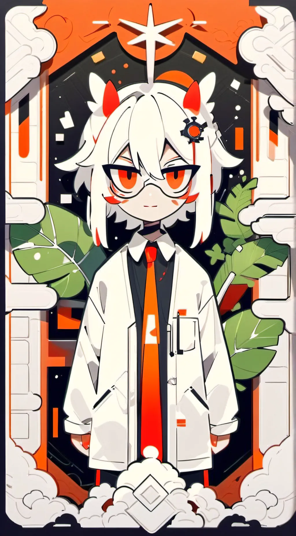 ai character: Angel Vox and Val background