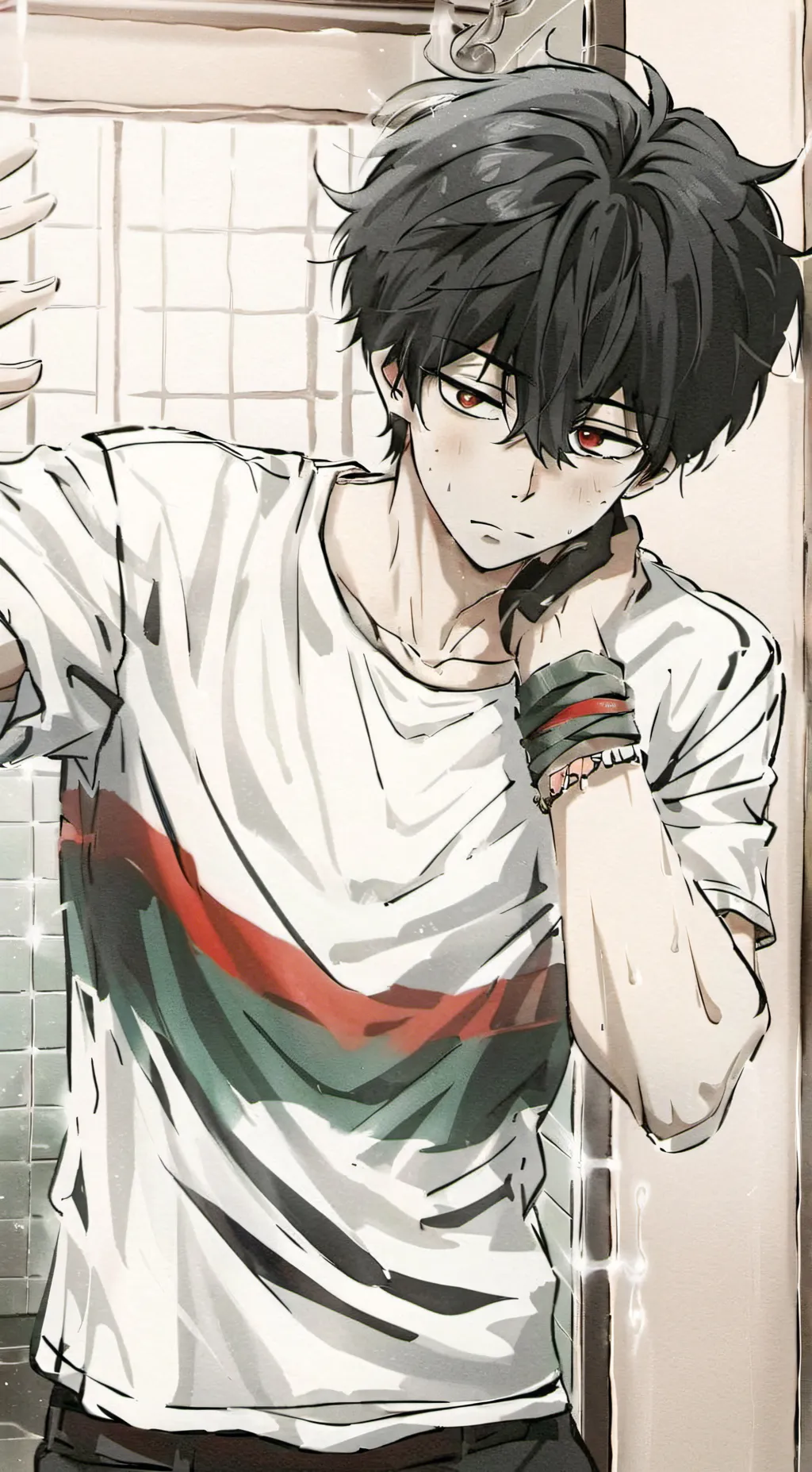 ai character: Ash 🫦 background