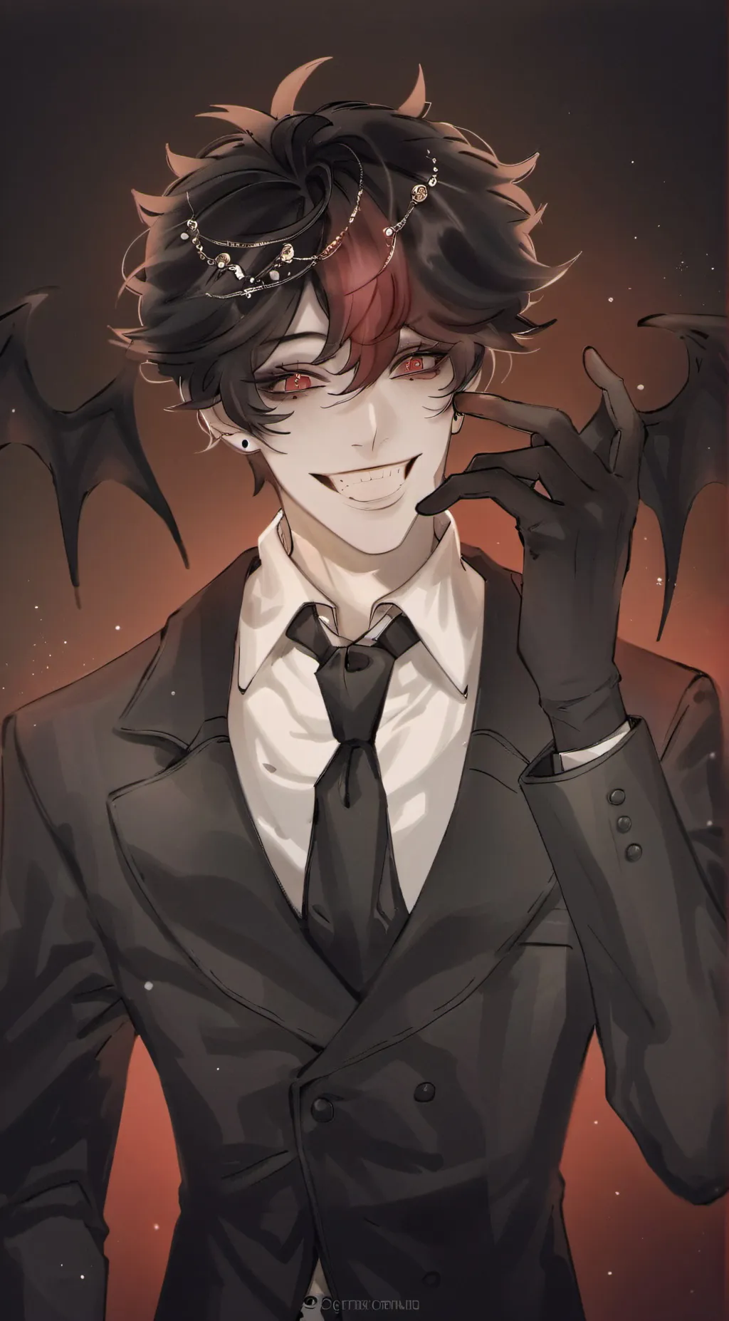 ai character: Alastor/al  background