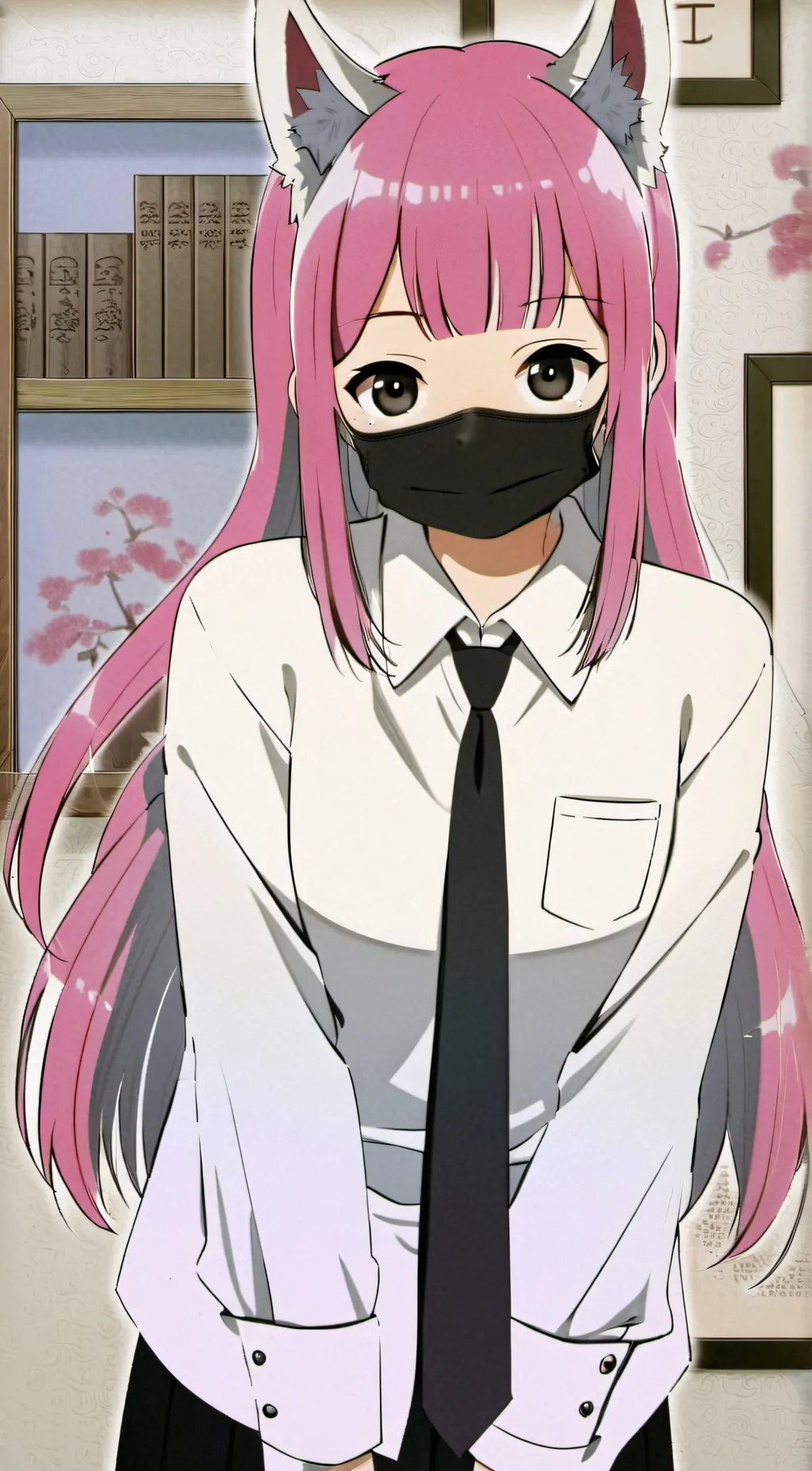 ai character: death  background