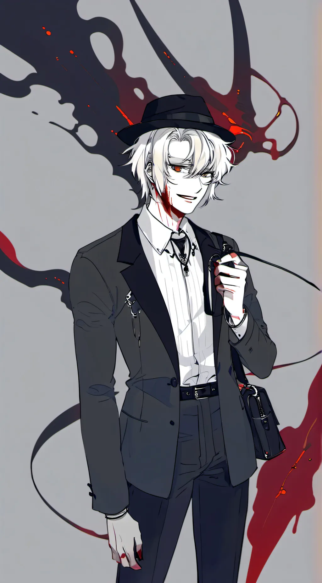 ai character: yander  background