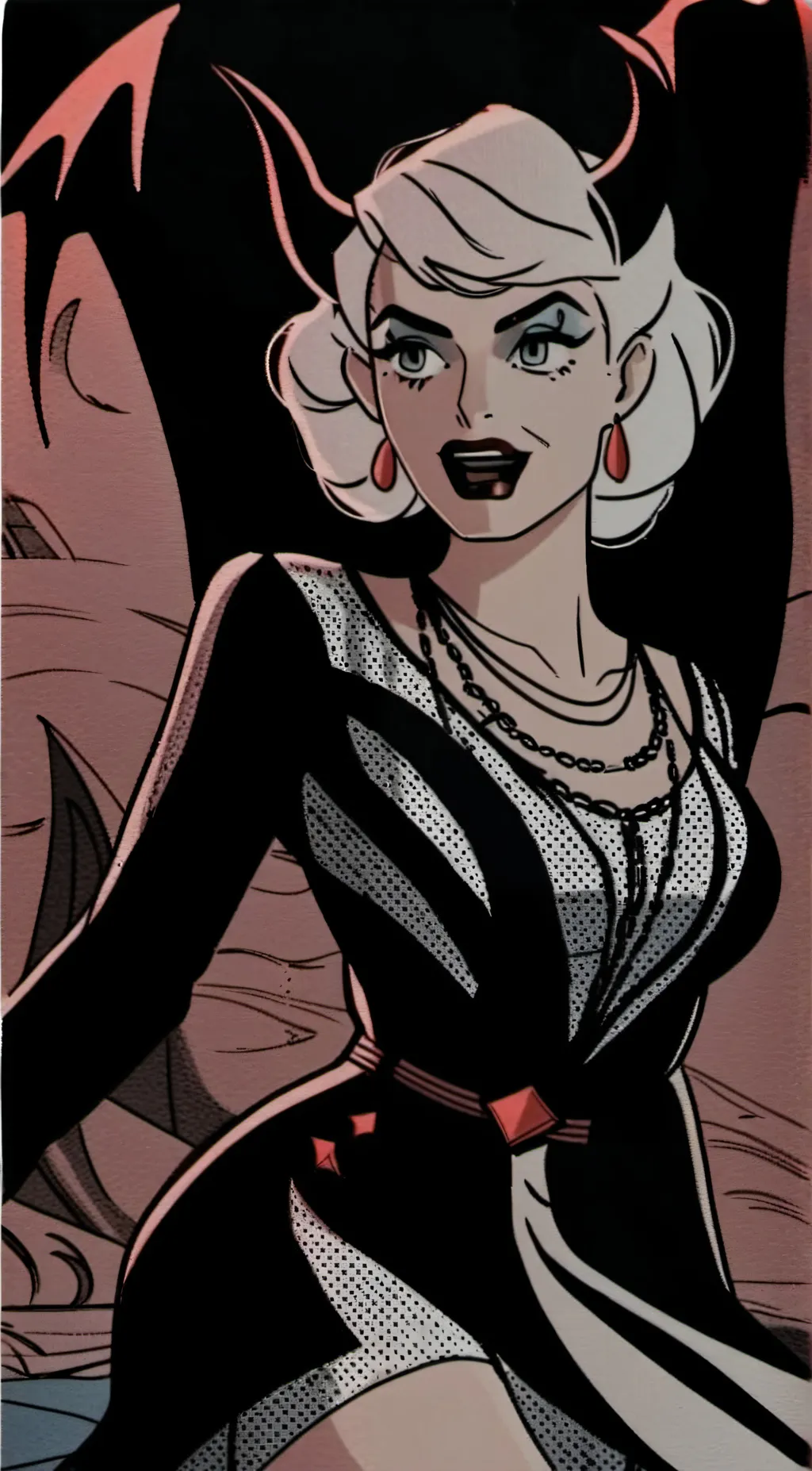 ai character: Demon Slay but dif background