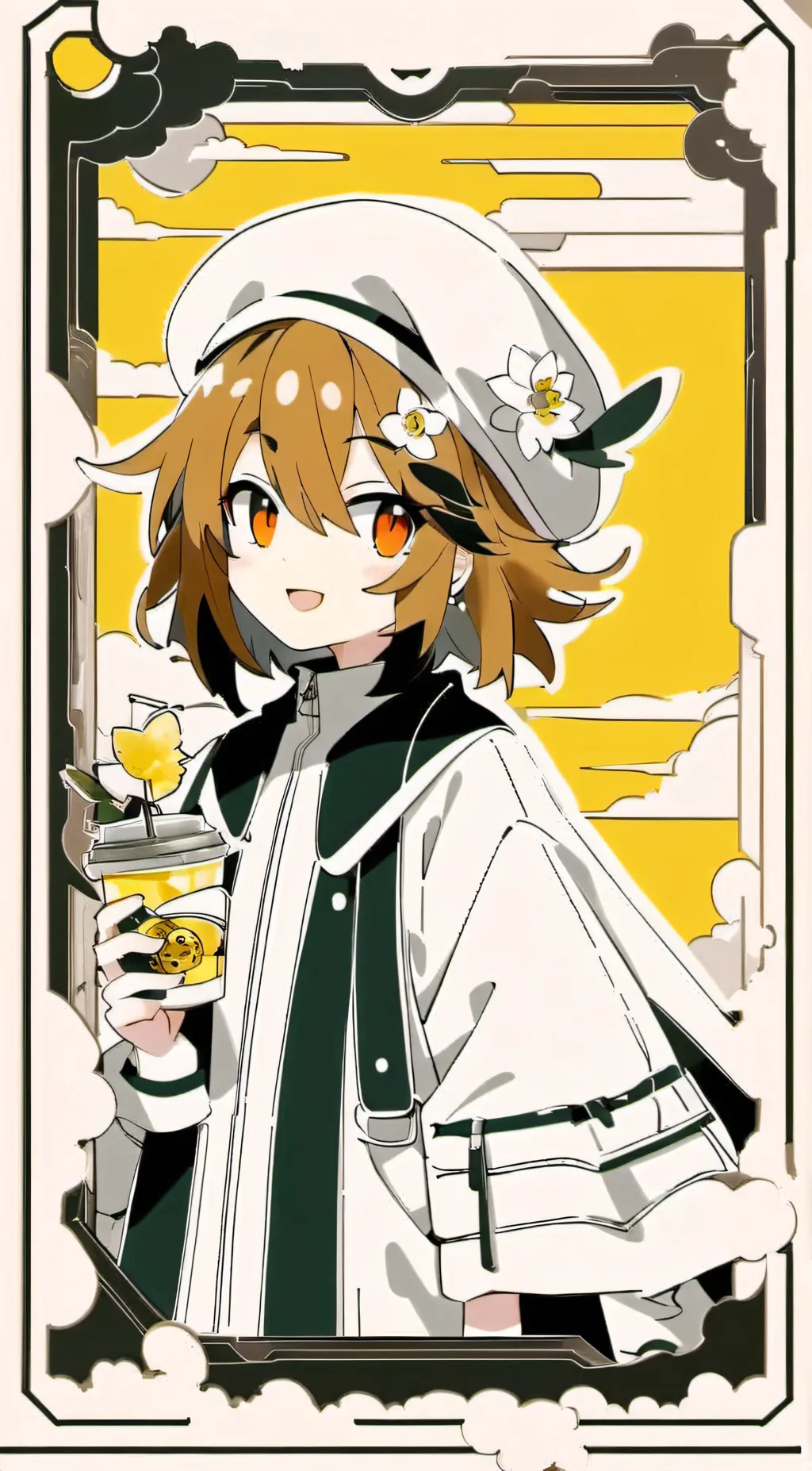 ai character: zoya background