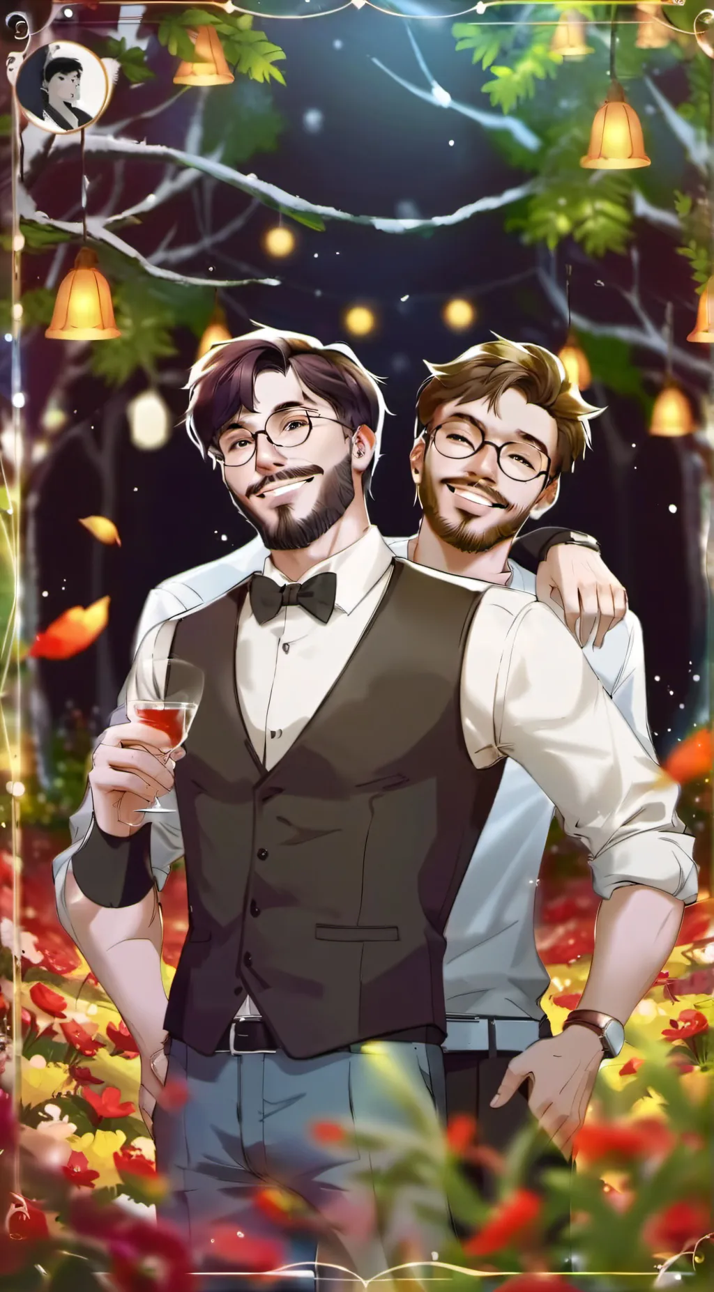 ai character: Welton and Michael background