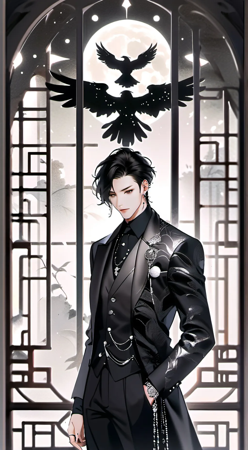 ai character: Ethan  background