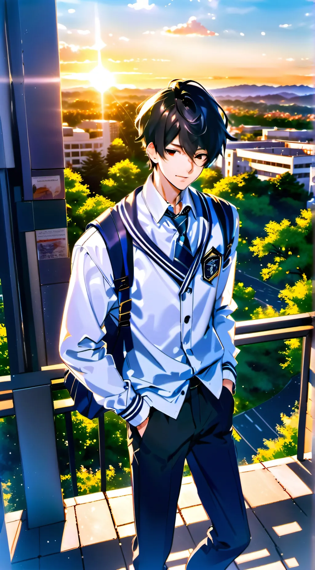 ai character: tim background