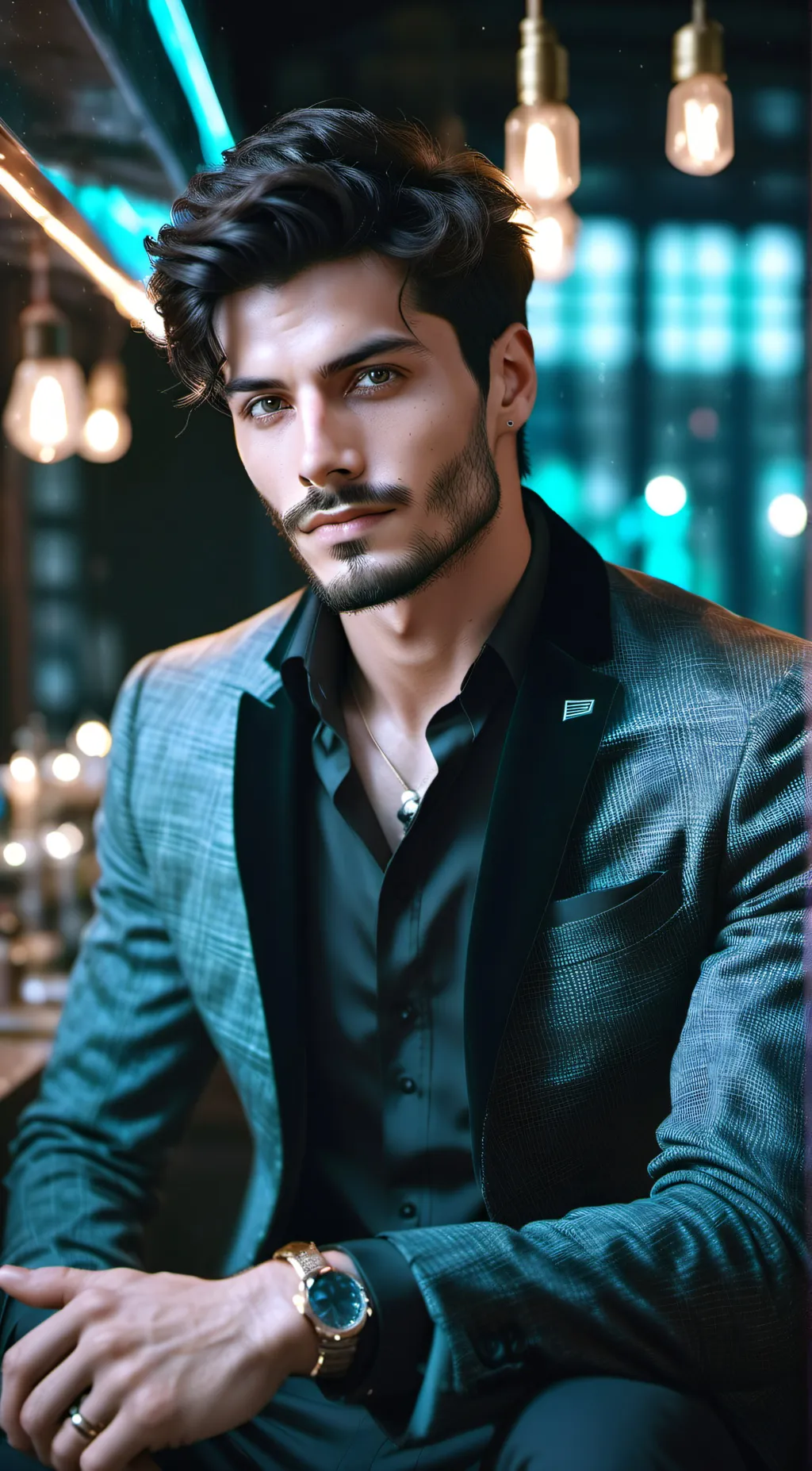 ai character: Enzo background