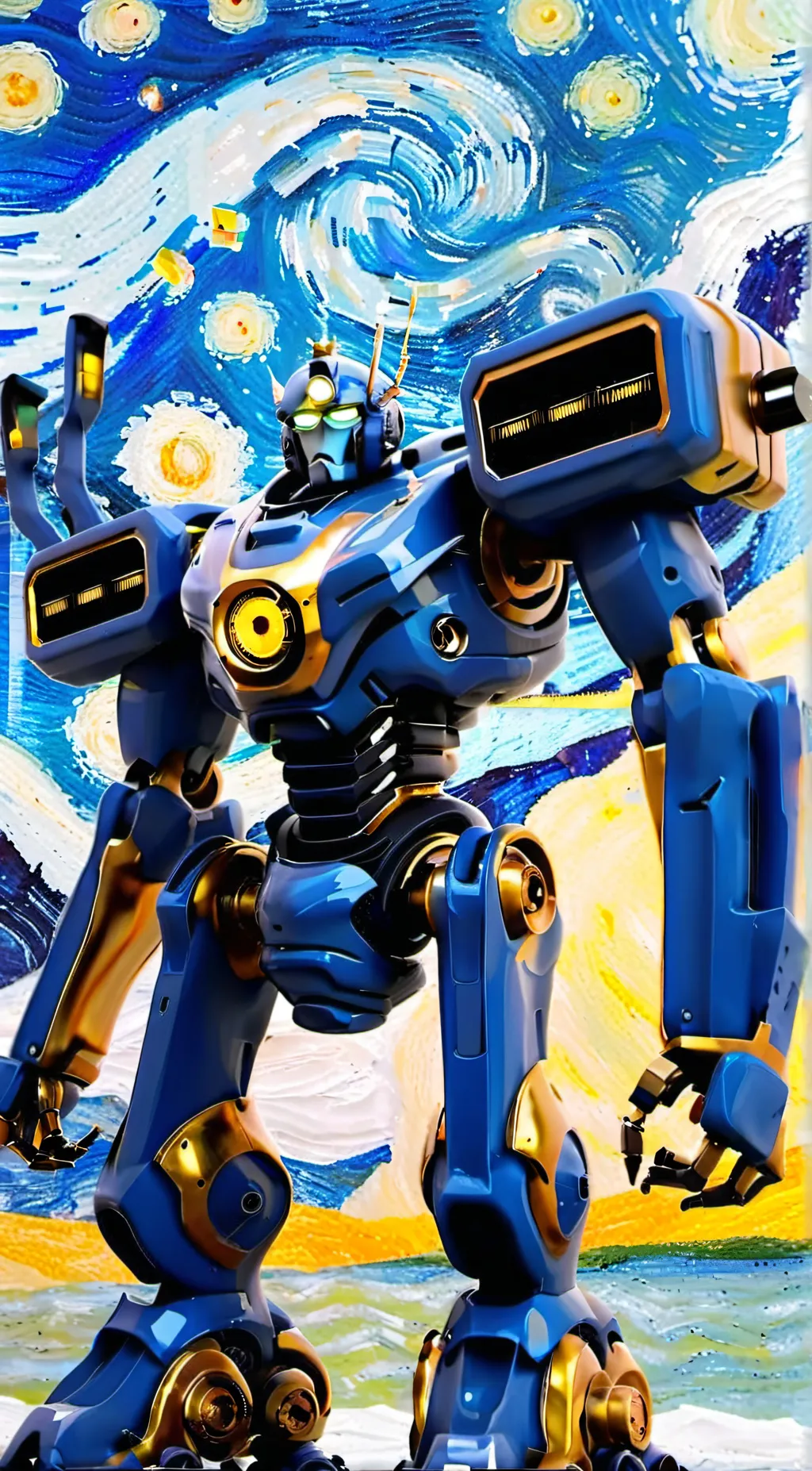 ai character: Mac background