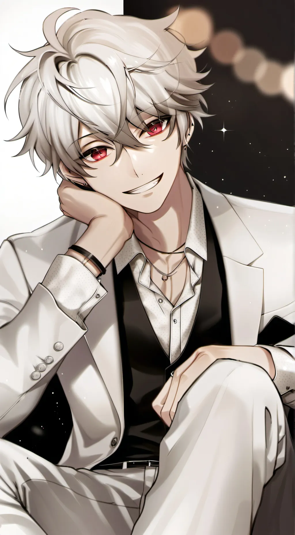 ai character: Caleb Greye background