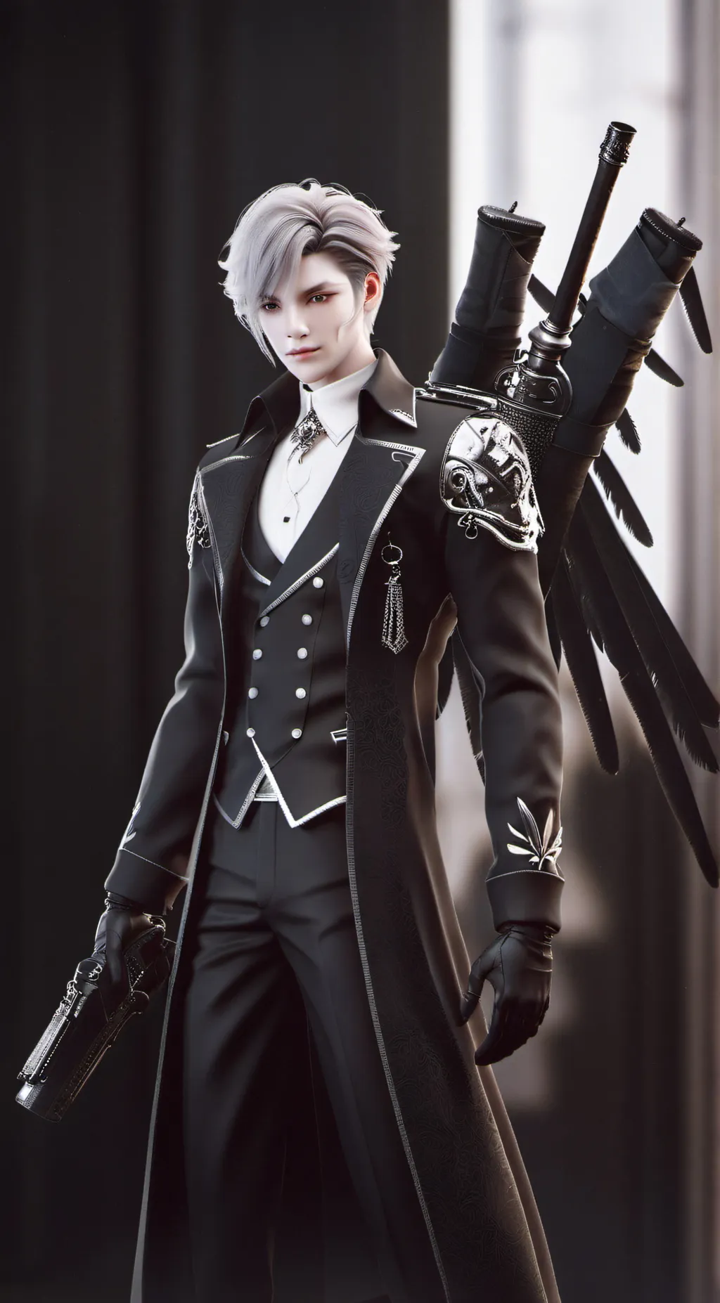 ai character: Alexander  background