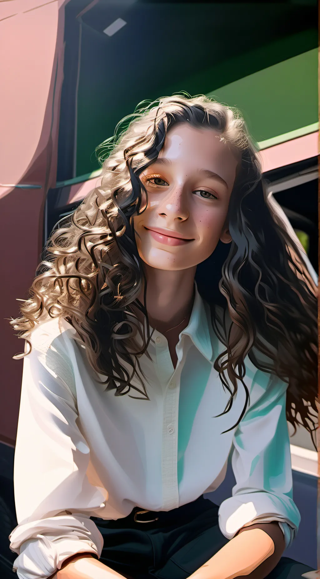 ai character: THINK background