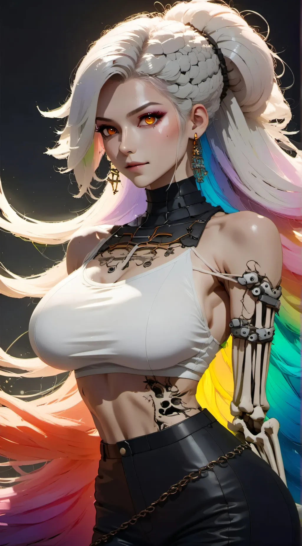 ai character: Kandy background