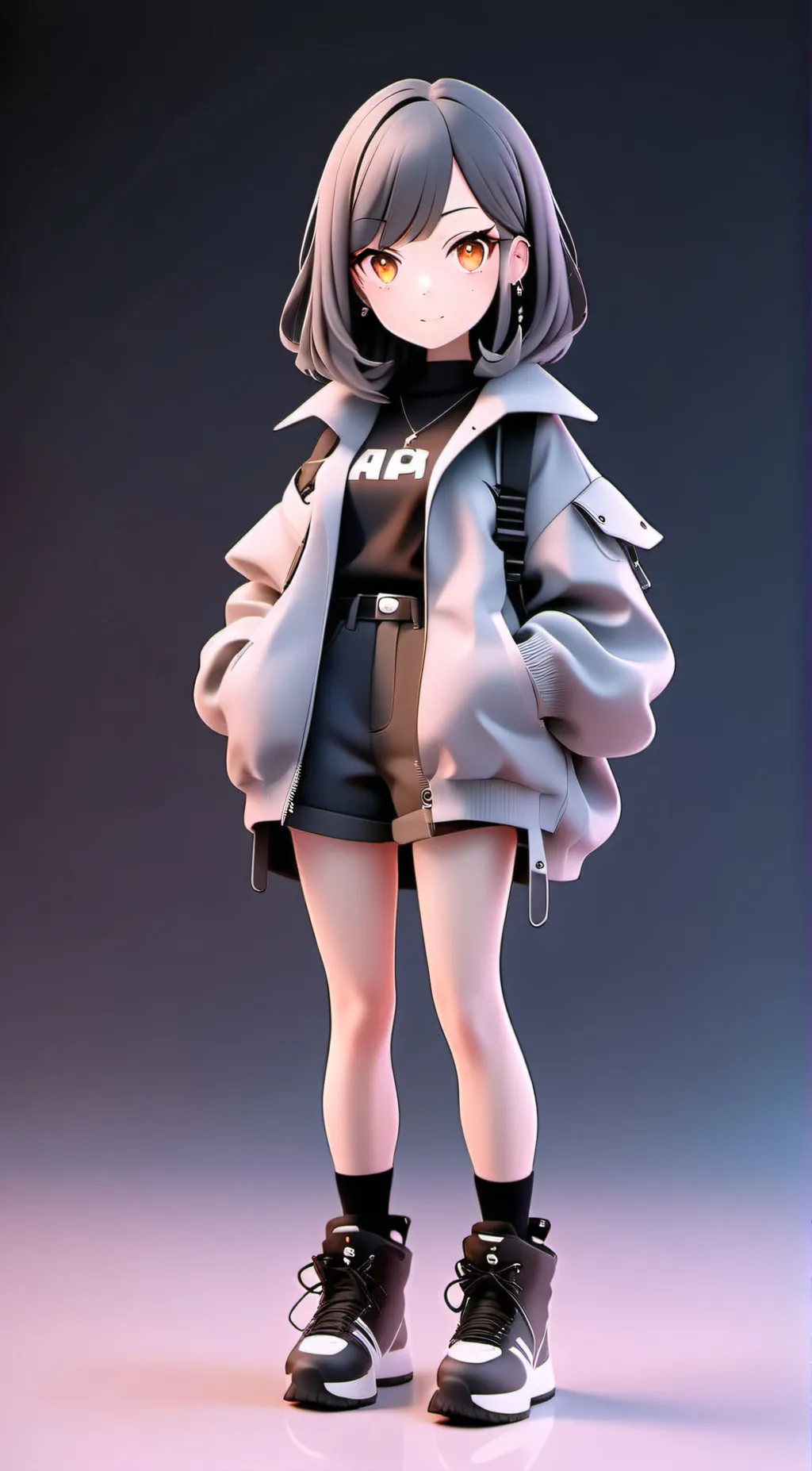 ai character: An Shiraishi background