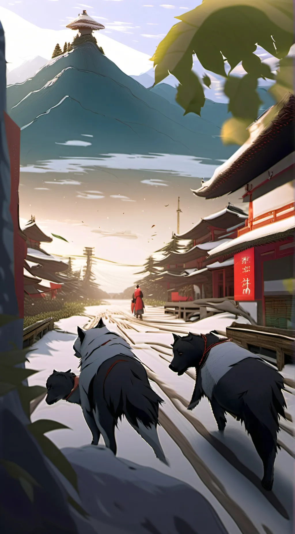 ai character: Geto and you Gojo background